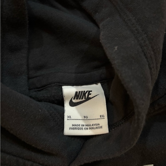 Nike Kids Black Hoodie - Picture 3 of 4